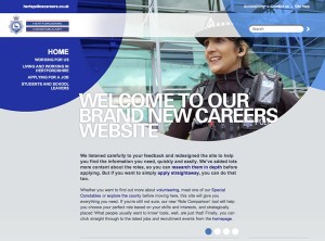 Herts Police recruitment website